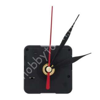 Часовой механизм кварцевый со стрелками 52/70/73 (цв.чёрный)