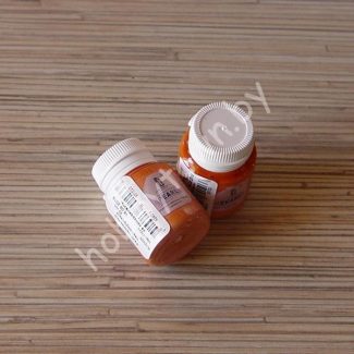 Акриловая краска LuxPearl (цв. Оранжевый перламутровый) 20 мл