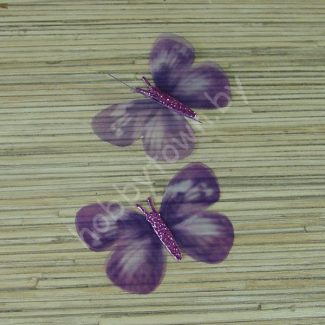 Бабочка шифоновая двухслойная 60 мм (цв. 11) 1шт.