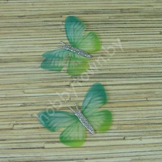 Бабочка шифоновая двухслойная 60 мм (цв. 5) 1шт.