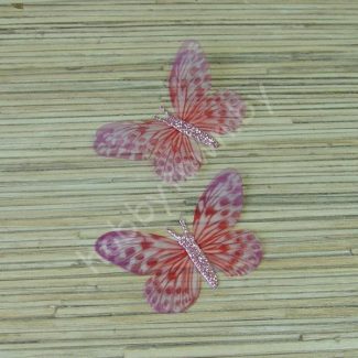 Бабочка шифоновая двухслойная 60 мм (цв. 6) 1шт.