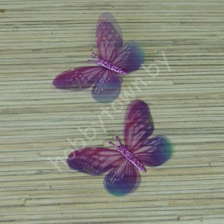 Бабочка шифоновая двухслойная 60 мм (цв. 7) 1шт.