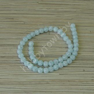 Бусины Сахарный кварц круглые 8 мм (цв.бирюзовый) 1шт.