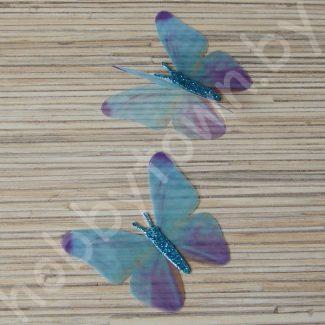 Бабочка шифоновая двухслойная 58 мм (цв. 12) 1шт.