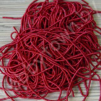 Канитель гладкая, мягкая, глянцевая 1,0 мм (цв. индийский красный) 5 гр.