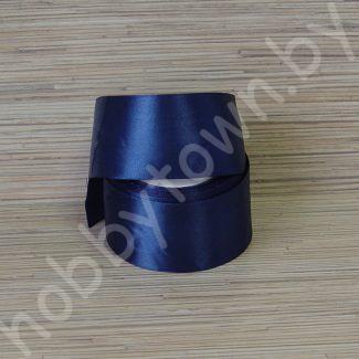 Лента атласная 50 мм (цв. тёмно-синий 38 )