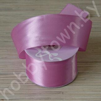 Лента атласная 50 мм (цв. св-фиолетовый 3113) 1 метр