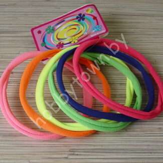 Резинка-повязка "One size", мягкая 12 см (цв. ассорти 2) 6шт.