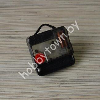 Часовой механизм кварцевый без стрелок 5,5 x5,5 см (цв. чёрный) 1 шт.