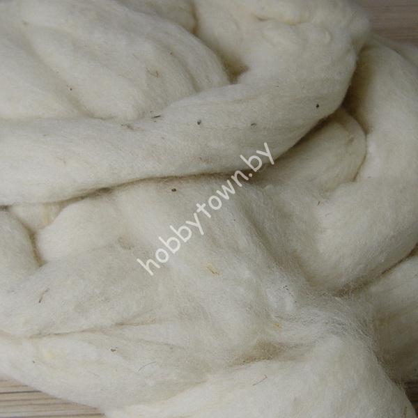 Шерсть для валяния Троицкая (сливер) (цв. 0770 суровый ) 100 г.