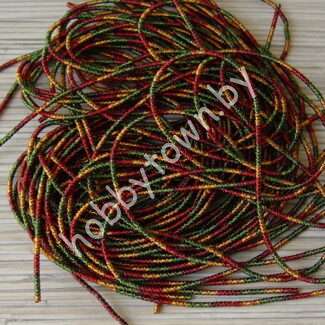 Канитель мягкая, фигурная, матовый 2,0 мм (цв. разноцветный) 5 гр.