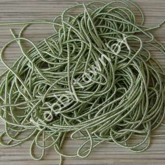 Канитель мягкая, фигурная, матовый 2,0 мм (цв. салатовый) 5 гр.