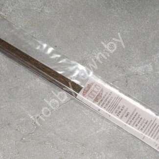 Проволока флористическая в оплётке 0.55 мм 40 см (цв.коричневый) 10 шт.