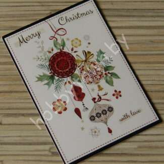 Карточка Merry Christmas 5x7,2 см