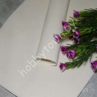 Замша искусственная двухсторонняя (цв. айвори 36)