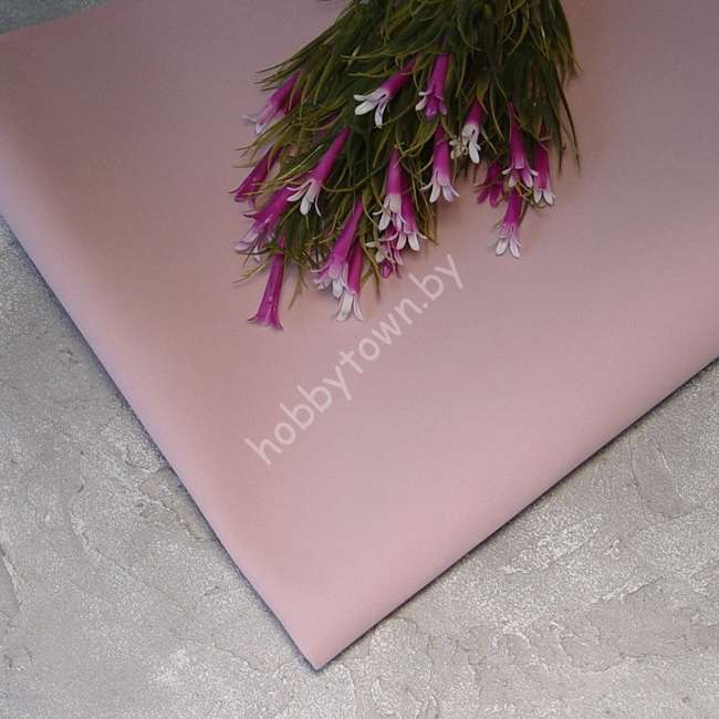 Фоамиран иранский 0,8-1 мм (цв. дымчато-розовый 667)