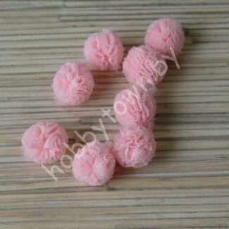Помпон декоративный 15 мм (цв. св-розовый) 1 шт.
