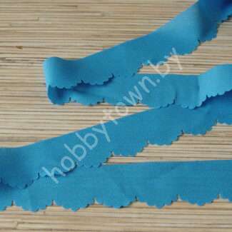 Шифоновая лента 3 см x 1,4 м (цв. бирюзовый 38)