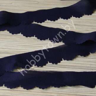 Шифоновая лента 3 см x 1,4 м (цв. тёмно-синий 12)