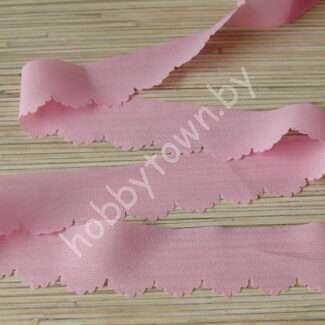 Шифоновая лента 3 см x 1,4 м (цв.св-розовый 24)