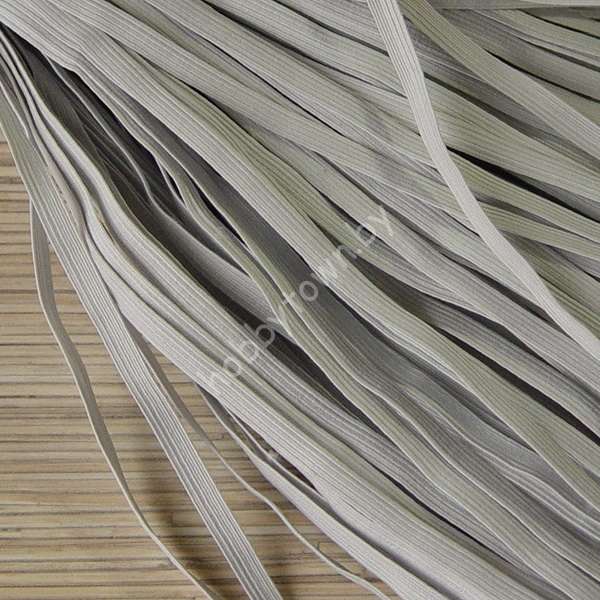 Резинка продёжка 8 мм (цв. белый) 1 м.