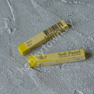 Пастель сухая мягкая профессиональная квадратная Mungyo, 072 желтый 1шт.