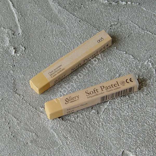 Пастель сухая мягкая профессиональная квадратная Mungyo, цвет 005 средний телесный 1шт.