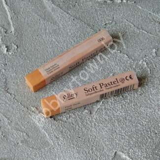 Пастель сухая мягкая профессиональная квадратная Mungyo, цвет 006 темный телесный 1шт.