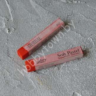 Пастель сухая мягкая профессиональная квадратная Mungyo, цвет 012 темный оранжевый кадмий 1шт.