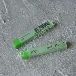 Пастель сухая мягкая профессиональная квадратная Mungyo, цвет 024 перманентный зеленый 1шт.