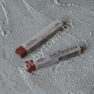 Пастель сухая мягкая профессиональная квадратная Mungyo, цвет 059 жженый кармин 1шт.