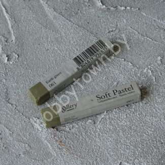 Пастель сухая мягкая профессиональная квадратная Mungyo, цвет 061 земляной зеленый 1шт.