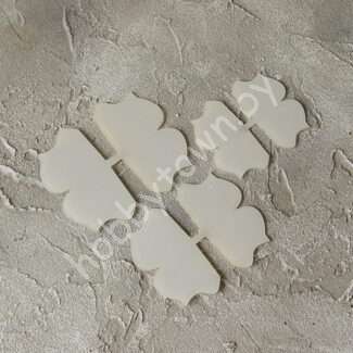 Шаблон-25, ПЭТ 1,0 мм 90/80/70 мм (3 шт.)