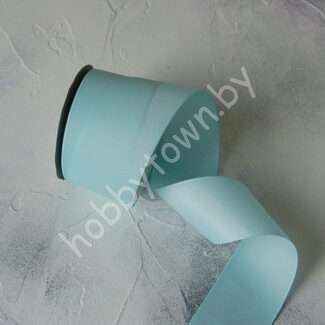 Лента репсовая, ширина 50 мм, (цв. голубой 11) 1 метр