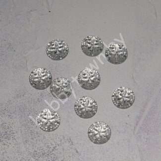 Серединка стразовая, гранёная Цветы 16 мм 1 шт.