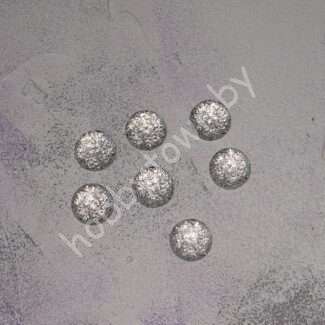 Серединка стразовая, гранёная Цветы завитки 14 мм 1 шт.