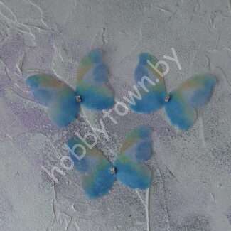 Бабочка шифоновая двухслойная 60 мм (цв. 16) 1шт.