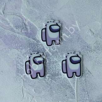 Кабошон-вырубка Among us , 27x32 мм 1 шт.