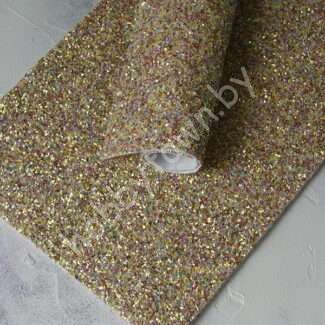 Кожзам декоративный Россыпь блёсток (цв. мультиколор 8)