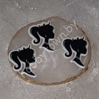 Кабошон-вырубка Ученица 40x30 мм 1шт.