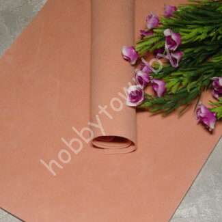 Замша искусственная двусторонняя (цв. дымчато-персиковый 82)