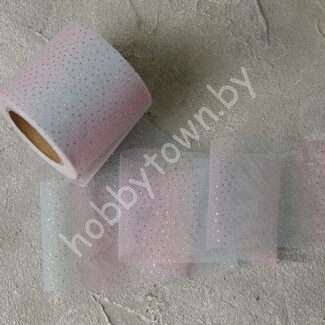 Фатин Радужный 5,5 см (цв. 2) 1 м