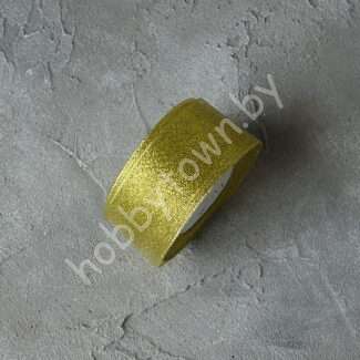 Лента-парча, ширина 40 мм (цв. золото) 1 м