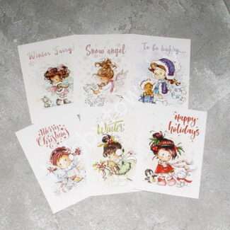 Набор открыток 7x10 см (6 шт.) №22