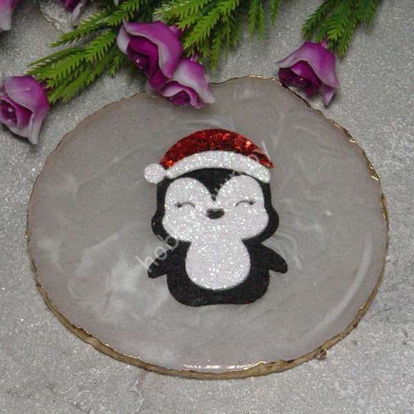 Патч сборный Пингвинчик 4,5 см 1 шт.