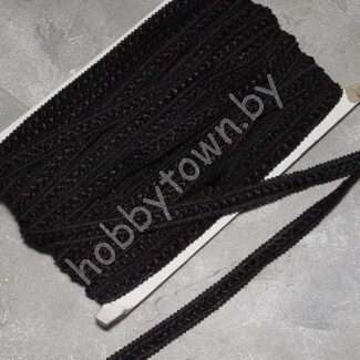 Тесьма "самоса" 15 мм (цв. чёрный) 1 м