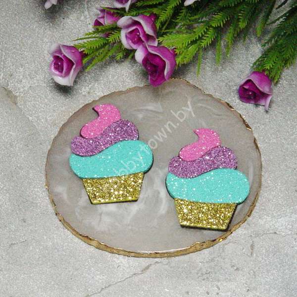 Патч сборный "Пирожное" 45 мм 1 шт.