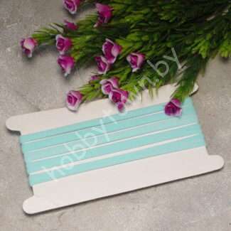 Резинка-повязка "One size", мягкая 8 см (цв. голубой 8037) 1 шт.