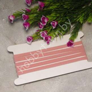 Резинка-повязка "One size", мягкая 8 см (цв. пыльно-розовый 8069) 1 шт.