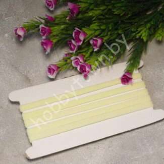 Резинка-повязка "One size", мягкая 8 см (цв. св-жёлтый 8019) 1 шт.